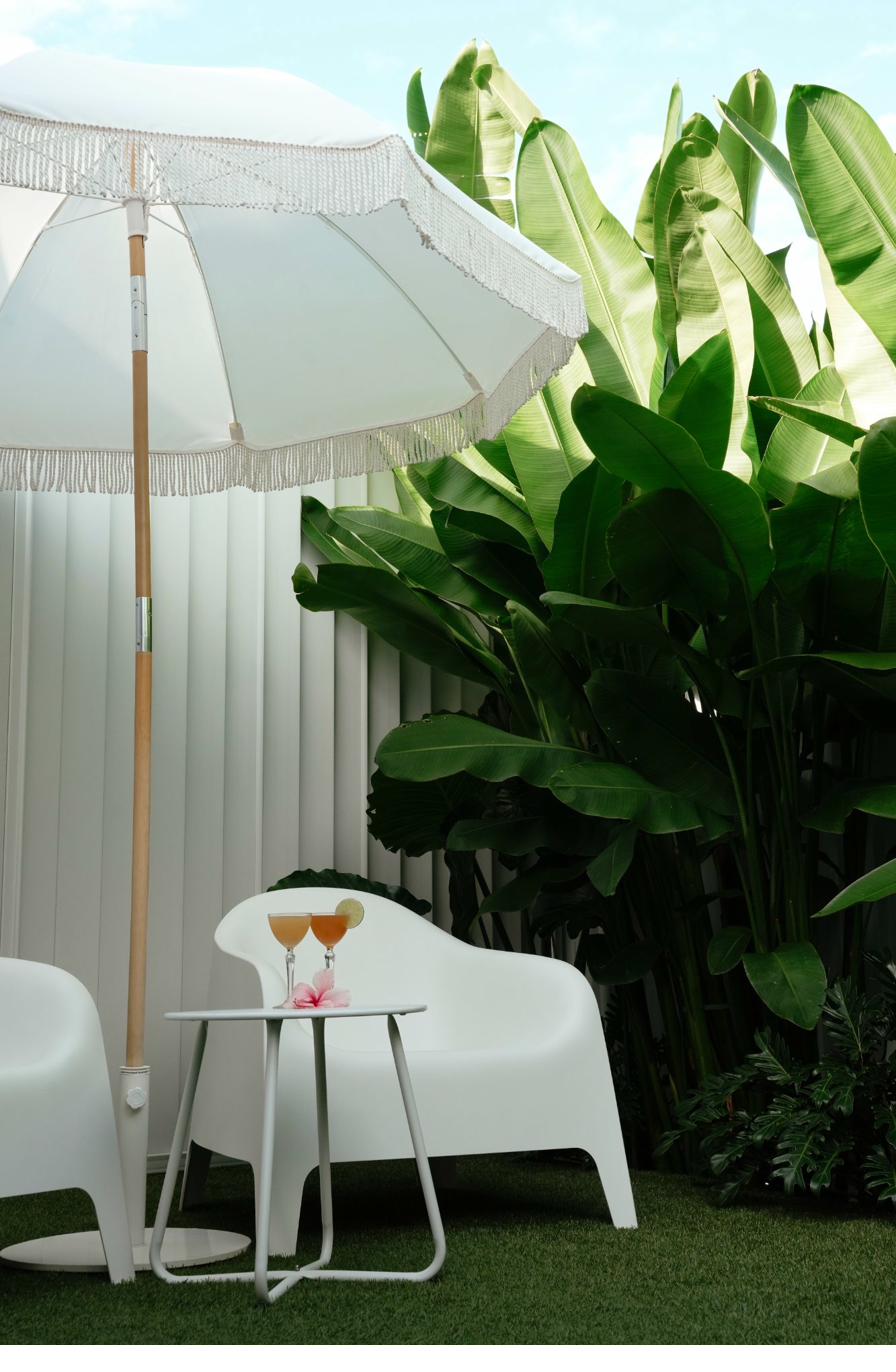 Villa Nobby private outdoor garden