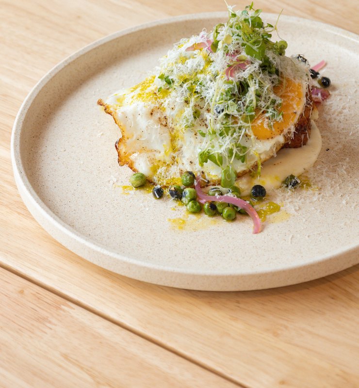 A chef-led breakfast plate at Mohr Cafe & Deli, Burleigh Heads
